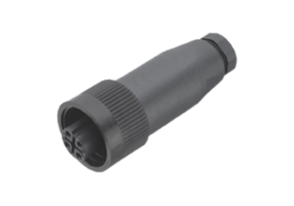 Female cordset, field attachable V16-G