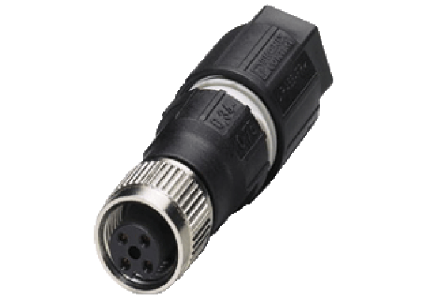 Female connector, field-attachable V1-G-Q2