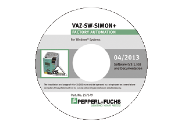 Configuration software VAZ-SW-SIMON+