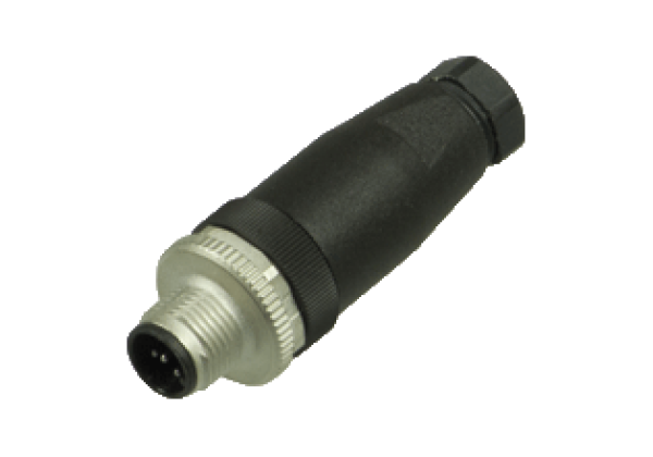 Field-attachable male connector V15S-G