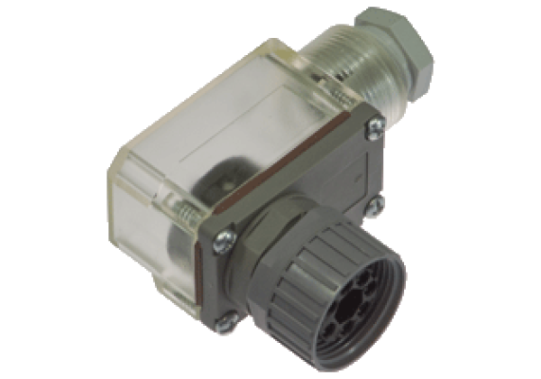 Female cordset, field attachable V7-W