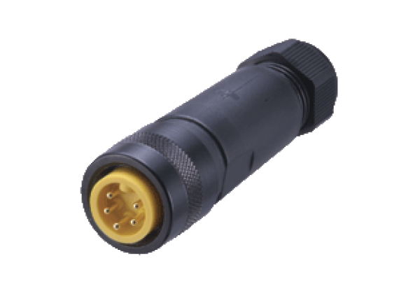 Field-attachable male connector V95-G-SI