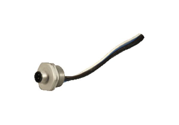 Male receptacle M20-V1-G-S-.3M