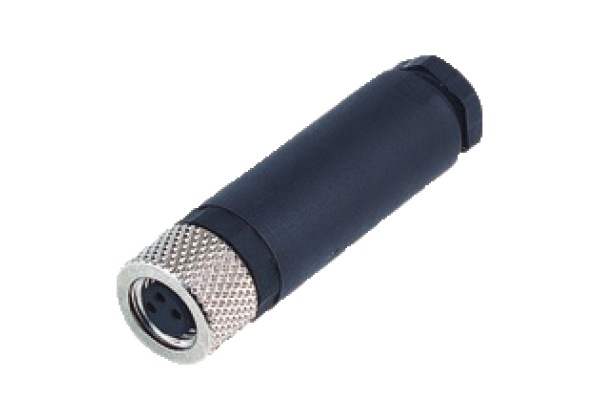 Female cordset, field attachable V3-GM