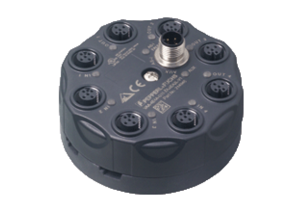 AS-Interface sensor/actuator module VAA-4E4A-G11-ZAJ/EA2L-V1