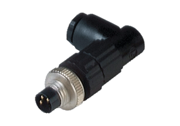 Male connector, field-attachable V3S-WM-MQ