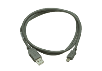 Adapter cable, USB to mini USB USB-G-1M-PVC-ABG-USBB-G Adapter cable, USB to mini USB USB-G-1M-PVC-ABG-USBB-G