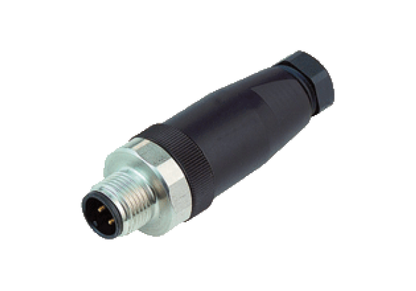 Field-attachable male connector V1S-GV4A