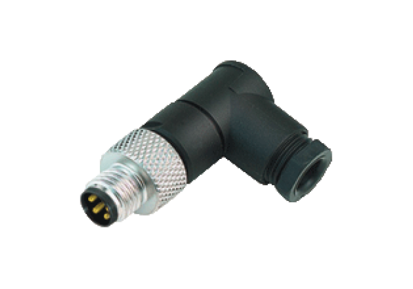 Field-attachable male connector V3S-WM