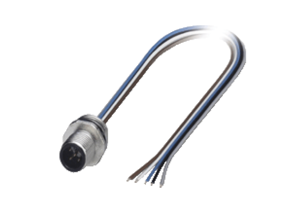 Male receptacle V15S-PG9-500