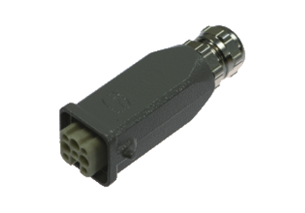 Female cordset, field attachable V8HAN-G