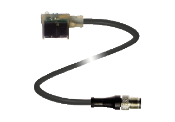 Valve Connector Cordset VMA-3+P/L1-1M-PUR-V1-G