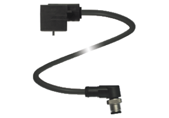 Valve Connector Cordset VMA-2+P/Z2-2M-PUR-V1-W Valve Connector Cordset VMA-2+P/Z2-2M-PUR-V1-W