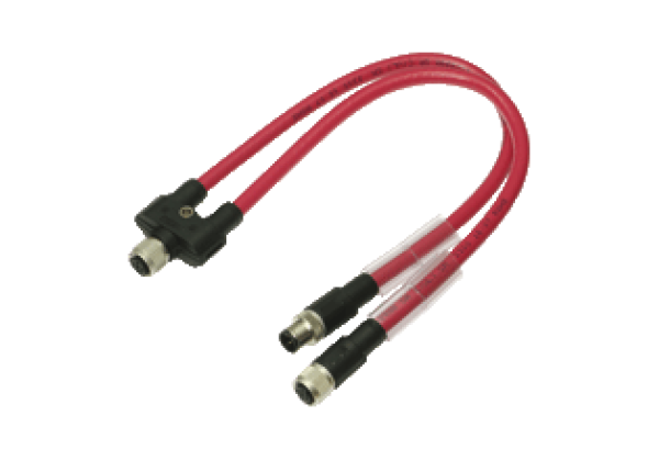 Y connection cable ICZ-3T-0,3M-PVC-CCL-V1-G