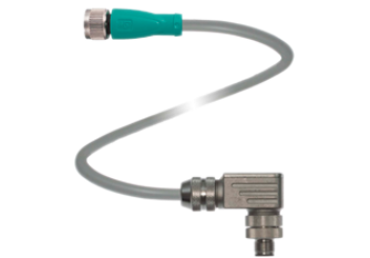Adapter M12 x 1 A to B-coded V1-G-2,5M-PUR-ABG-V15B-W Adapter M12 x 1 A to B-coded V1-G-2,5M-PUR-ABG-V15B-W