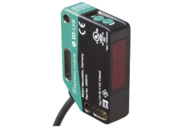 Triangulation sensor (BGS) OBT300-R201-2EP-IO