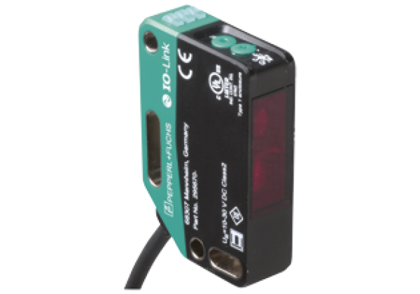 Retroreflective sensor (glass) OBG8000-R201-2EP-IO