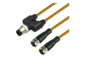 Y connection cable V1-G-OR0,3M-POC-T-V1-G Y connection cable V1-G-OR0,3M-POC-T-V1-G