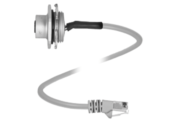 1/2"NPT-V1D-GN0.5M-PVC-V45-G Connection cable 1/2″NPT-V1D-GN0.5M-PVC-V45-G