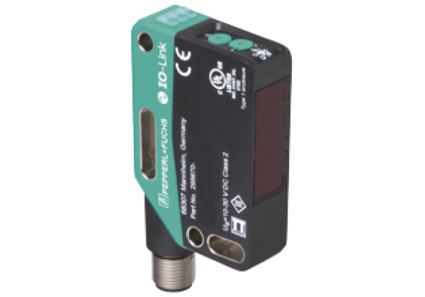 Retroreflective sensor (glass) OBG8000-R201-2EP-IO-V1