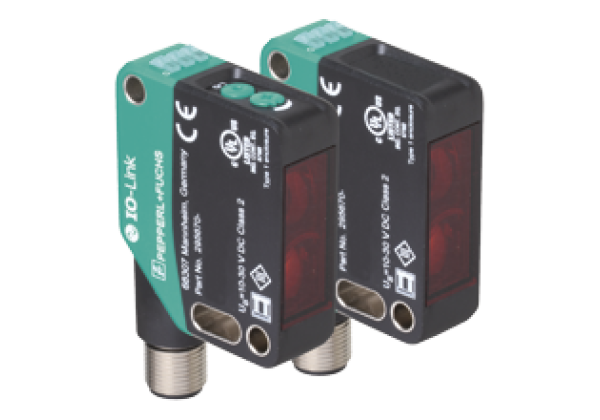 Thru-beam sensor (pair) OBE40M-R200-S2EP-IO-V1-L