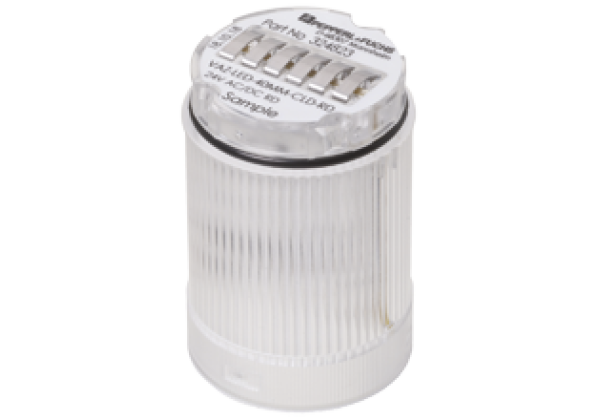 Stack light LED permanent light element VAZ-LED-40MM-CLD-RD