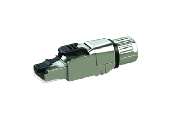Male connector, field-attachable V45-G-ABG