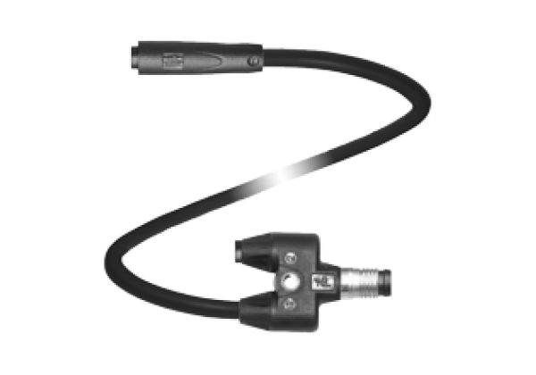 Y connection cable V31-0,3M-PVC/V31-YEE-V31-YELS
