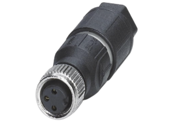 Female connector, field-attachable V3-GM-Q4
