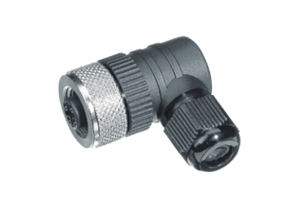 Female connector, field-attachable V15-W-PG7