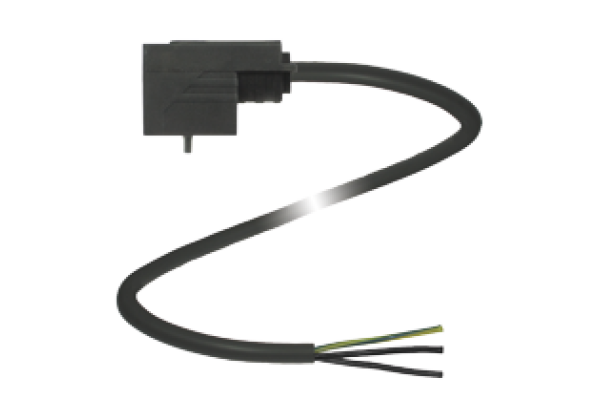 Valve Connector Cordset VMBI-2+P/Z2-5M-PVC