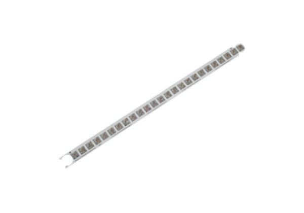 Metal code bar PXV000002M-AAMG30x500-000000