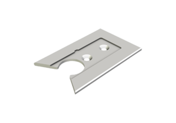 Countersunk profile rail PGV-PR-GM-END