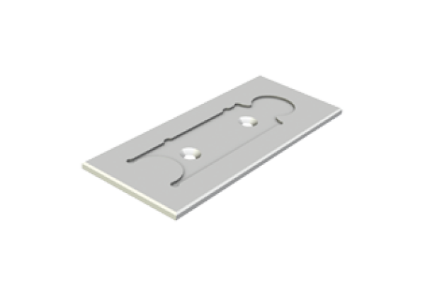 Countersunk profile rail PGV-PR-GM-CLOSE100