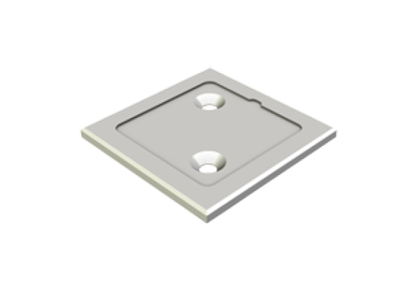 Countersunk profile plate PGV-PP-GM-TAGM2x2