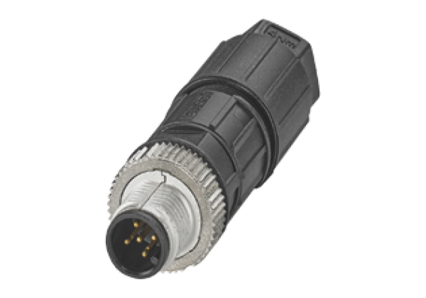 Male connector, field-attachable V15S-G-Q3
