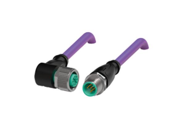 Connection cable V15-W-VT5M-PUR-U/CAN-V15-G