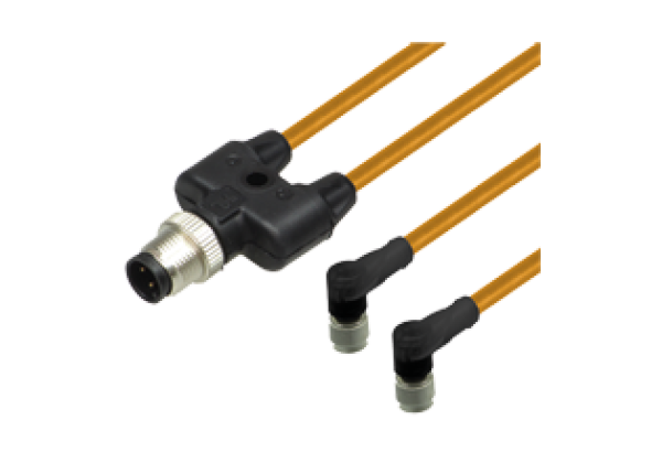 Y connection cable V1-W-OR0,3M-POC-T-V1-G