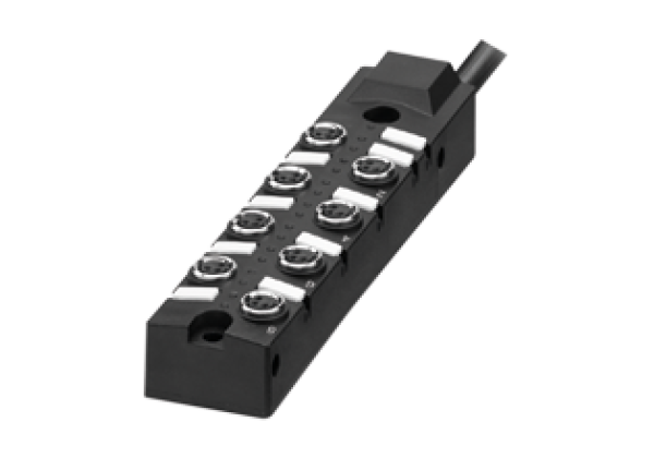 Splitter box M8 V3-8A-E2-10M-PUR
