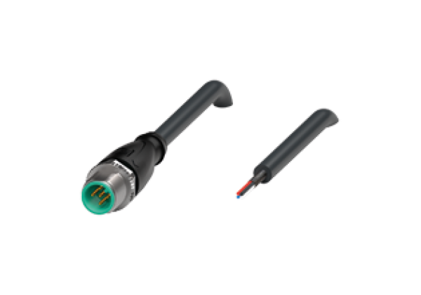 Cable connector, shielded V15S-G-BK7M-PUR-O2/CAN