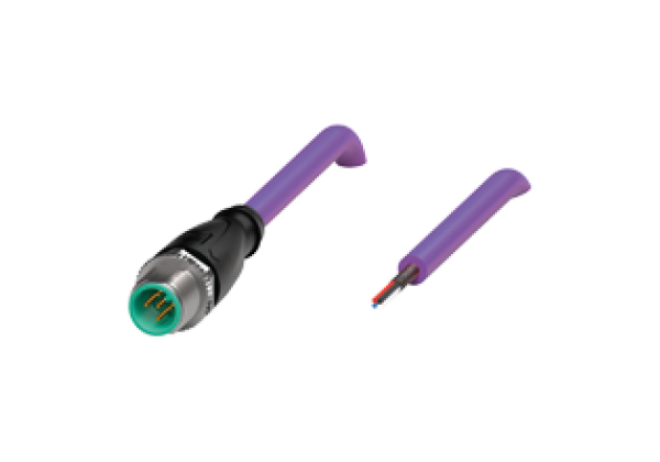 Cable connector V15S-G-VT1M-PUR-U/CAN