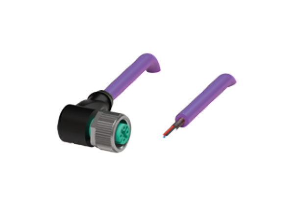 Female cordset V15-W-VT2M-PUR-U/CAN