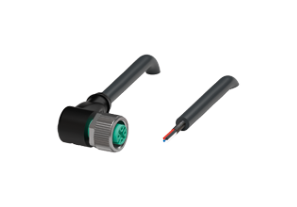 Cable socket, shielded V15-W-BK5M-PUR-O2/CAN