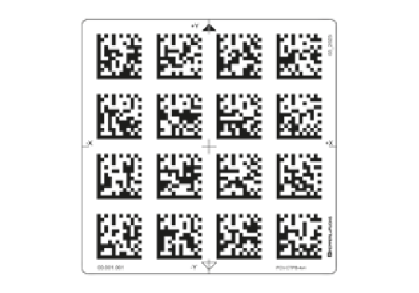 Polyester Data Matrix tag PGV-CTPB-4x4