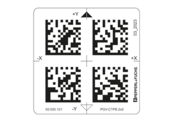 Polyester Data Matrix tag PGV-CTPB-2x2