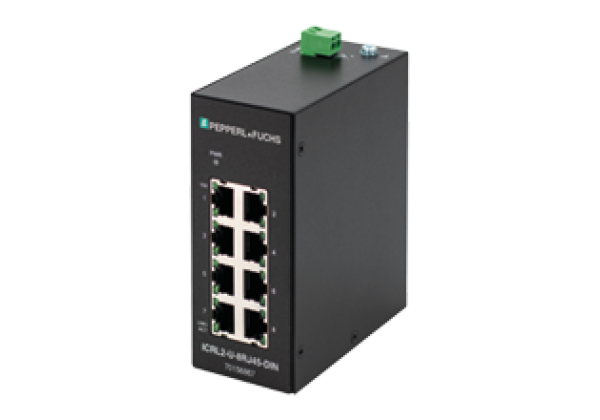 Ethernet switch unmanaged ICRL2-U-8RJ45-DIN