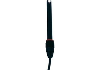 Greisinger 600770 GE 117 pH-Elektrode mit integriertem Pt1000-Temperatursensor, mit BNC- und Bananenstecker,