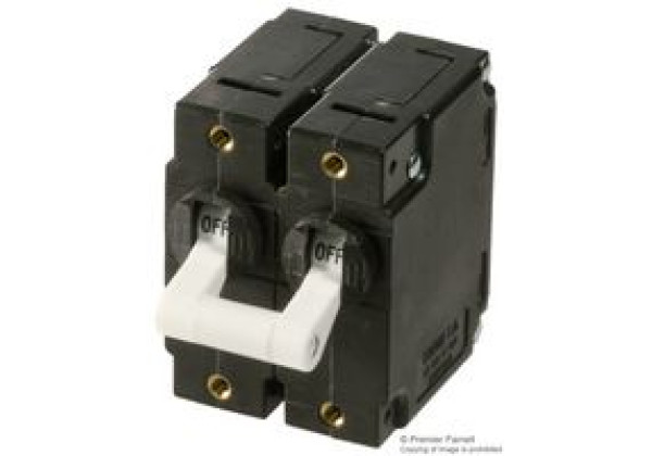 EATON HEINEMANN JA2S-A8-LB-01-D-A-20-10 CIRCUIT BREAKER, HYDROMAGNETIC, 2P, 277V