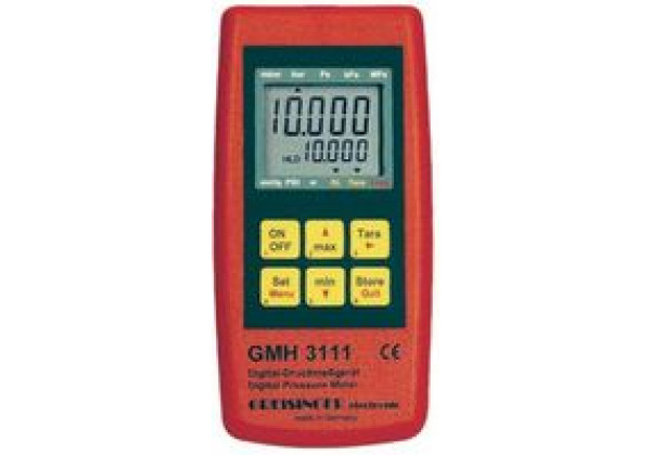 600677 Greisinger GMH 3111 Druck-Messgerät Luftdruck 0.0025 - 1000 bar