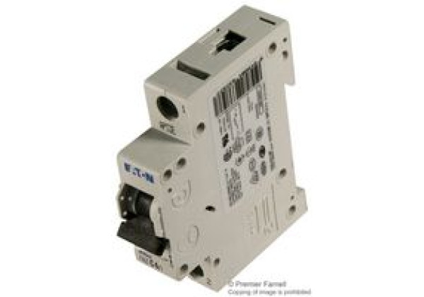EATON CUTLER HAMMER FAZ-C4/1-SP CIRCUIT BREAKER, THERMAL MAGNETIC, 1P, 4